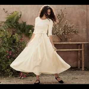 Doen Julep skirt in Nutmilk (rare!)